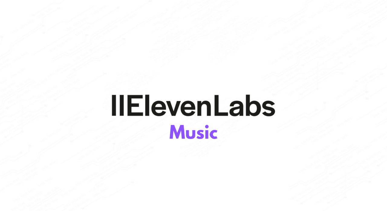 ElevenLabs Music Logo - Revolutionäre KI-Musikgenerator-Technologie.